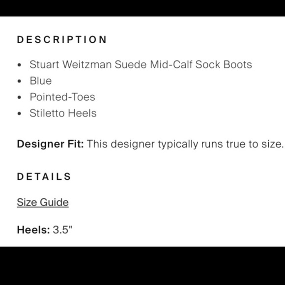 Stuart Weitzman Blue/Dark Gray Suede Ankle Boots - Picture 7 of 16